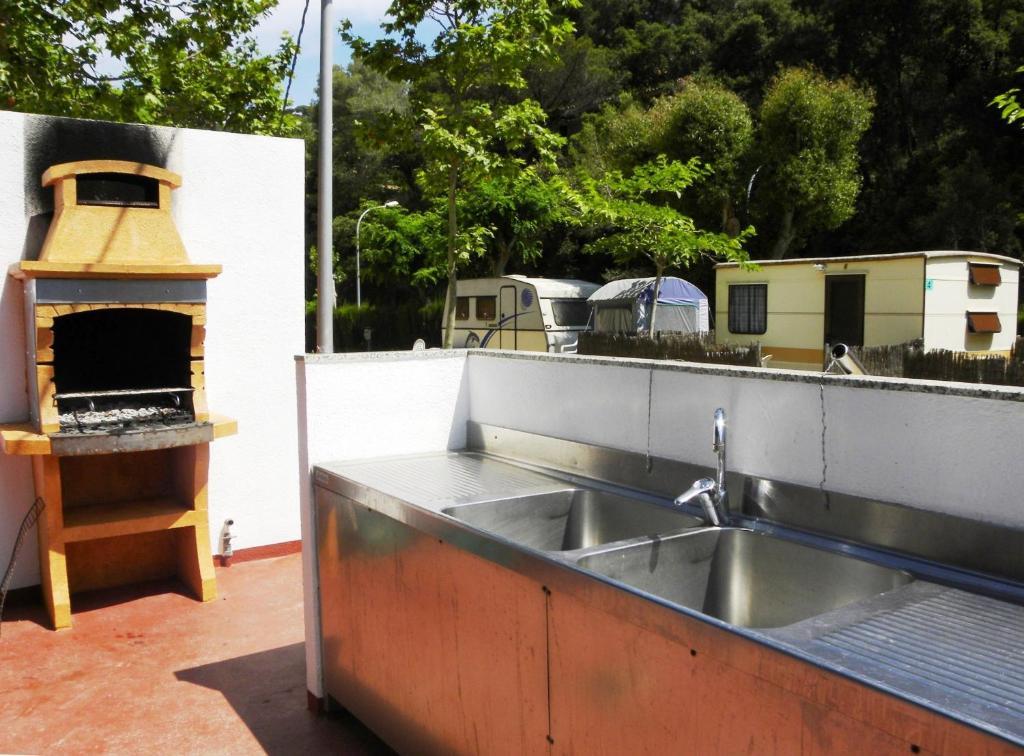 滨海略雷特 Camping Senia Cala Canyelles酒店 客房 照片
