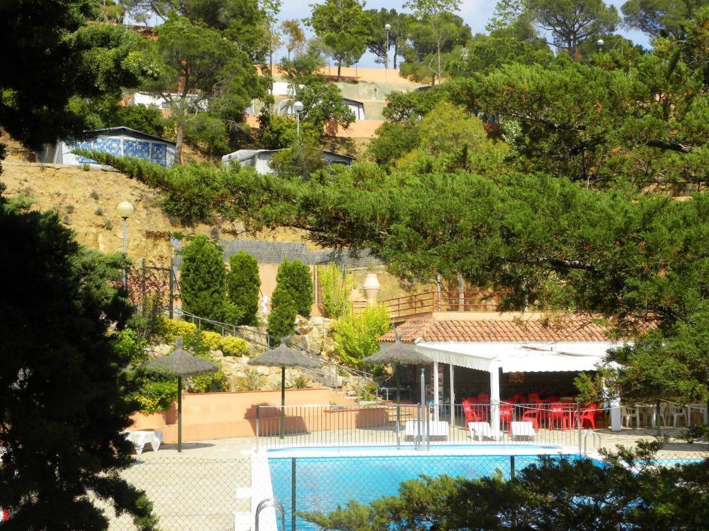 滨海略雷特 Camping Senia Cala Canyelles酒店 外观 照片