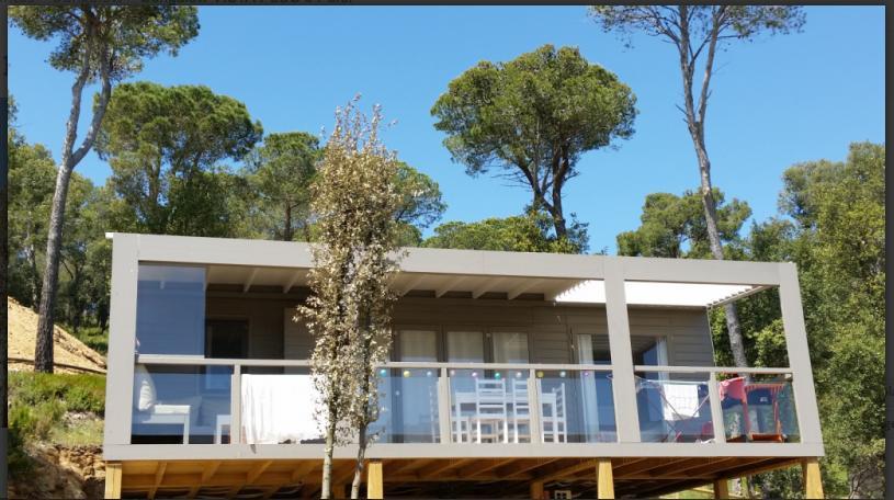 滨海略雷特 Camping Senia Cala Canyelles酒店 外观 照片