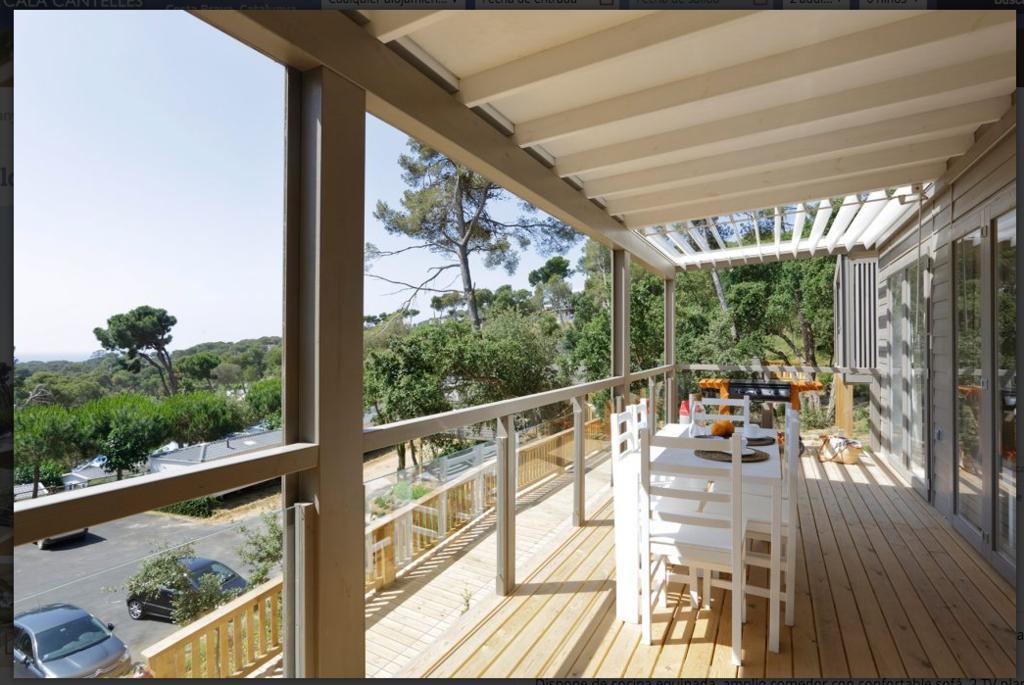 滨海略雷特 Camping Senia Cala Canyelles酒店 外观 照片